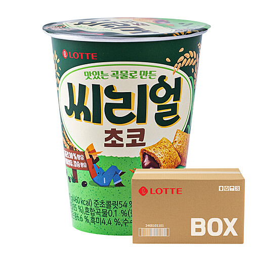 [마리오몰][치바리아] 롯데 씨리얼 컵 89g 15입