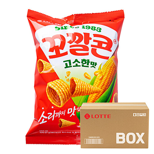 [마리오몰][치바리아] 롯데 꼬깔콘 고소한맛 67g 20입