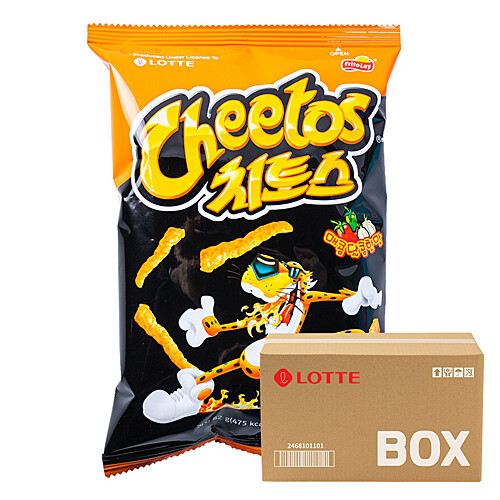 [마리오몰][치바리아] 롯데 치토스 매콤달콤 소 82g 16입