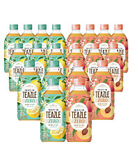 웅진 티즐제로 500ml 유자그린티 + 피치우롱티 혼합 20개