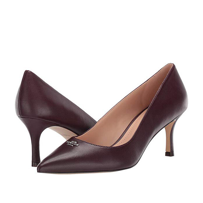 coach orla coh leather pump