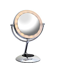 드보르 2컬러 LED 360도 회전 양면 확대 스마트거울