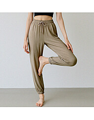 밴딩 와이드 요가 팬츠 AW9009 BG