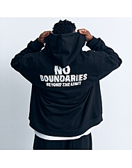 [에어릿] 바운더리 헤비웨이트 후드집업 AM2066 BK