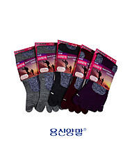 [용신] 뒤틀림방지 숙녀 발가락 스포츠 양말