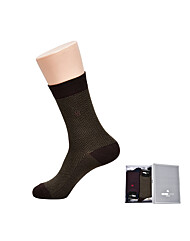 미치코런던 멋스러운 헤링본 패턴 신사 장목 양말0019qv