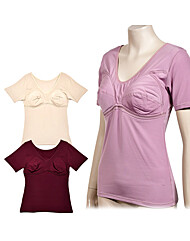 노와이어 기모 3부 반팔 여성 브라런닝0026ju