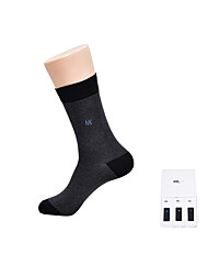 미치코런던 스트라이프 남성 장목 양말 3족세트0092eq