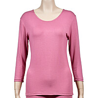 사계절 천연 자연섬유 베이직 여성 8부 내의 상의