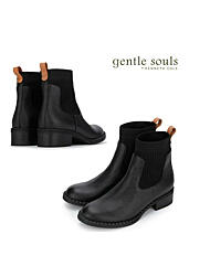 (젠틀솔) W9B90040W11GS  미끄럼방지 볼편안한 여성첼시부츠 굽(3CM)