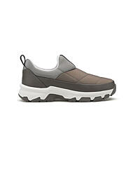 (비제바노) 9VGFI14W7B 미끄럼방지  볼편안한 남성방한 패딩슬립온   굽(4CM)