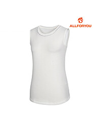 [올포유] 여성 넥 진주 장식 민소매 티셔츠 AWQTI6194-100_G