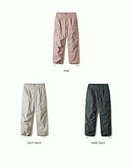 공용 와이드 카고 팬츠 / Wide Cotton Nylon Cargo Pants (WHTAE4933U)