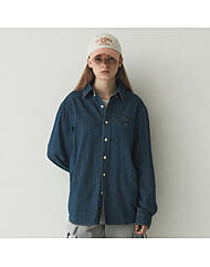 후아유 Steve Denim Shirts WHYJE4823U