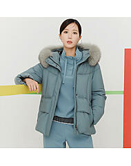 BESTIBELLI #베스띠벨리 [라베 라인] [22F/W] 하이넥 포인트 티셔츠 (FB2422)