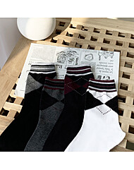 남성 발목포인트 중목양말 4켤레