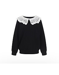 레이스 카라 티셔츠 S221C581