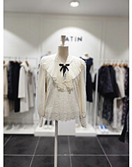 프릴 레이스 블라우스S244k261