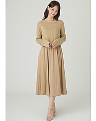 니트 탑 원피스S244b653