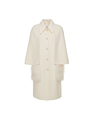 폭스퍼 케이프 코트S244c703