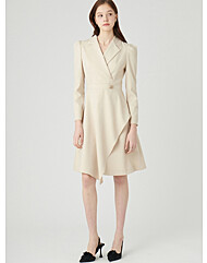 러플 정장 원피스S241m651