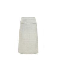 트위드 미디 스커트 S241c382