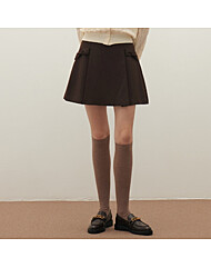 사선 리본 미니스커트S253b352