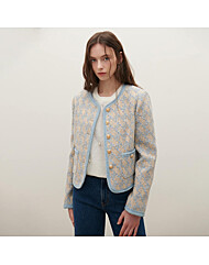 트위드 라운드 자켓S251b101