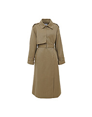 클래식 벨티드 롱 트렌치코트S253c771