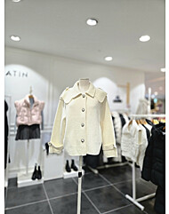 진주버튼 니트재킷S244k958