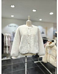 아이보리 퍼무드 크롭자켓S254k101
