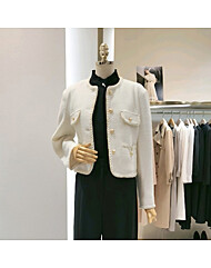 골드 자바라 트위드 자켓S244p110