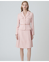 버튼장식 투피스스타일 벨티드S244b601