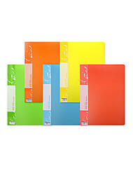 [블루마토] 고정식 클리어 파일G [DC30Y] (30P)-5칼라(랜덤발송)