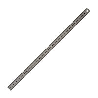 [블루마토] 스틸자I-11 (50Cm t=0.5mm)/ (앞면Cm 뒷면 Inch표시)/ 스틸(고주파포장)