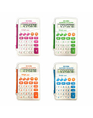 [블루마토] 계산기21 [덮개형,KK-328A]/4컬러(분홍,연두,주황,하늘) 랜덤