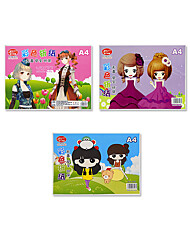 [블루마토] A4색상지4 [100]