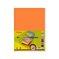[블루마토] A4색상지7A [Yichen] 210*297mm/opp포장 100장/주황(단품)
