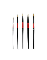 [블루마토]  HBX 수채화붓 둥근붓 5p (WCB001)