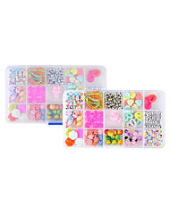 직사각형비즈7/75*100mm/플라스틱케이스(15칸형-15종혼합)-1개