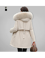 지렌 웜퍼 융기모 퍼안감 후드 패딩 점퍼