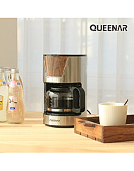 [퀸나] 아로마 가정용 커피 메이커 머신 QNCM-W7000S
