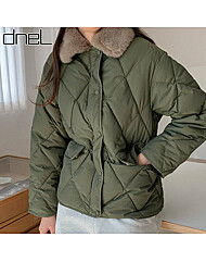 [드넬]래빗카라웰론패딩DWJ13494A