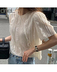 [드넬]로라물결블라우스DWB52296A