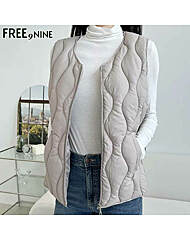 [프리나인]경량물결패딩조끼FRJ54161A