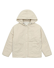 여아 리버시블 양털 플리스 후드 패딩 점퍼 21D0157_IV