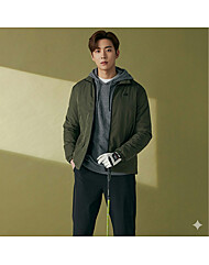 커터앤벅 남성 시그니처 바이브 씬패딩 셋업 (자켓+팬츠) KH