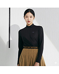 커터앤벅 여성 시그니처 더블웜 티셔츠 BK