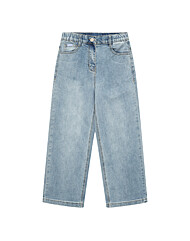 여아 오픈 밴딩 데님 와이드 팬츠 24S1255_BL