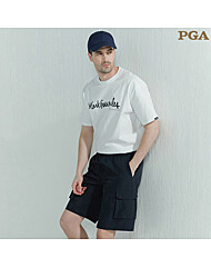 PGA 남성 데일리 코어 스트레치 하프팬츠 NY(네이비)